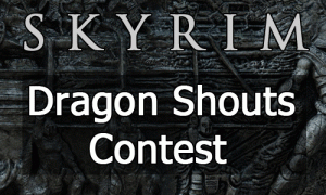 skyrim dragon shouts contest