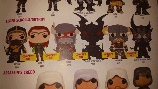 Skyrim best sale funko pop