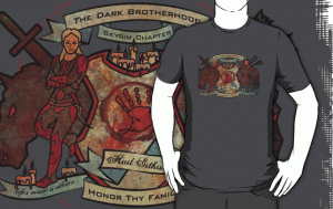 Skyrim T-Shirt The Dark Brotherhood Forever!