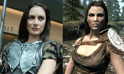 Skyrim actors. Лидия Skyrim Cosplay. Skyrim Лидия косплей. Лидия из скайрим. Лидия в реальной жизни.