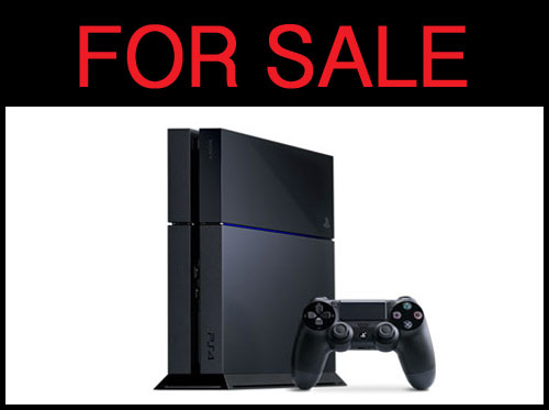 sold my playstation 4