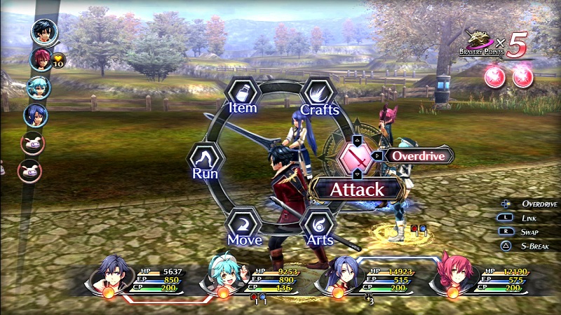 The Legend Of Heroes Trails Of Cold Steel Ii Gameplay Battle 1