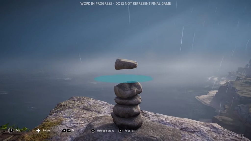 Assassin's Creed Valhalla Building A Cairn Stacking Stones