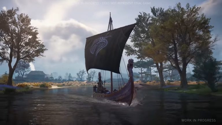 Assassin's Creed Valhalla Gameplay July Longship Travel