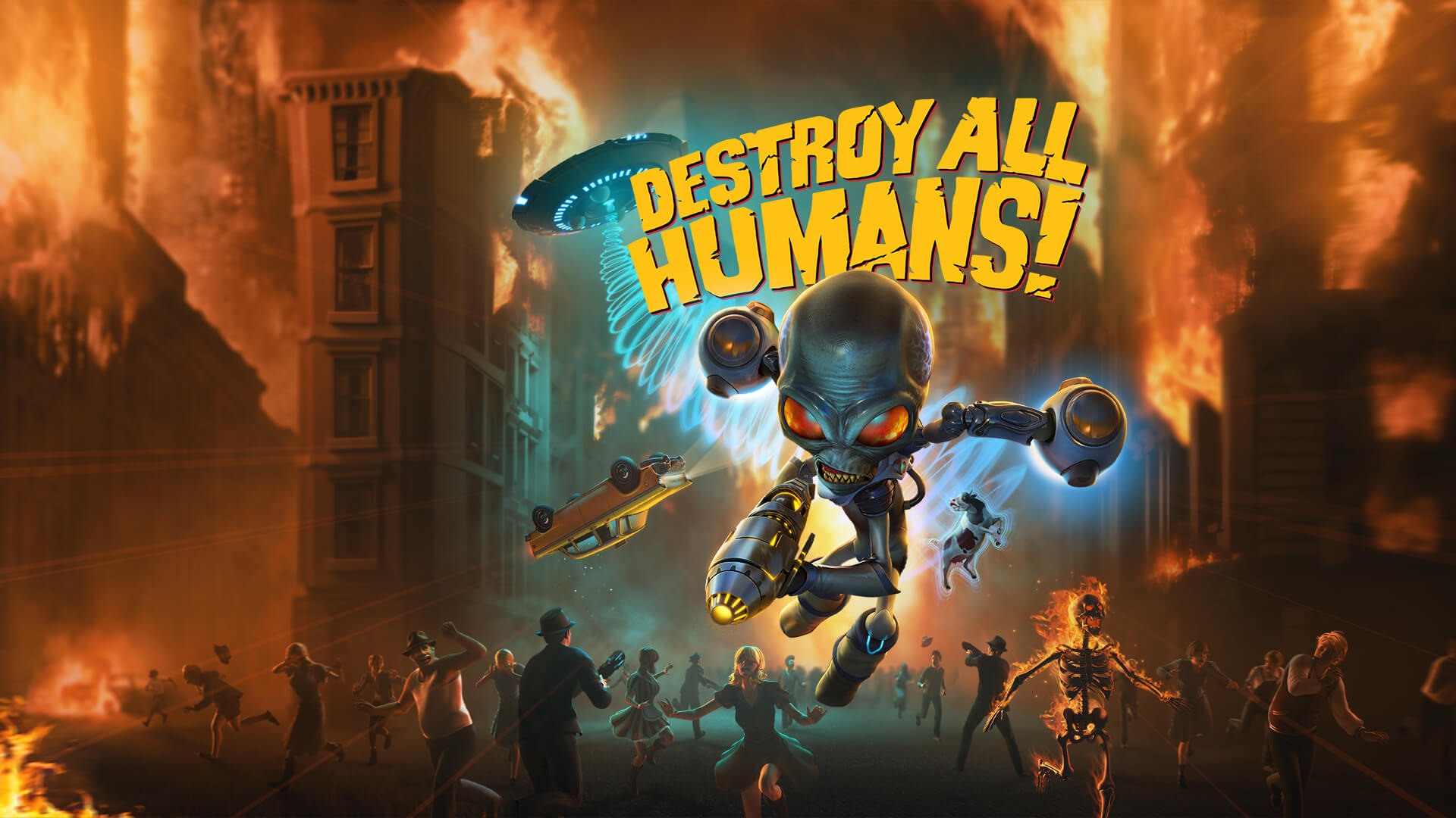 Destroy All Humans! Game Header