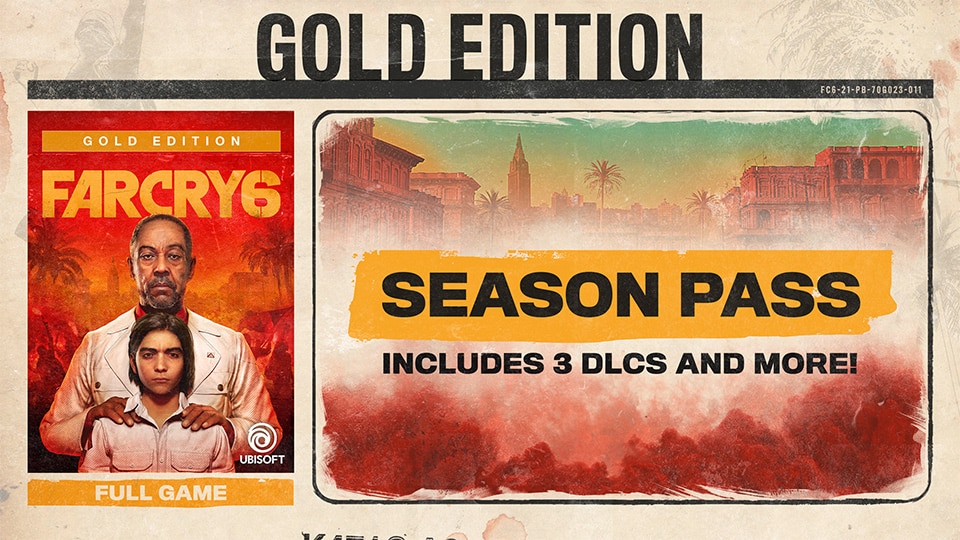 Far Cry 6 Pre-Order Gold Edition