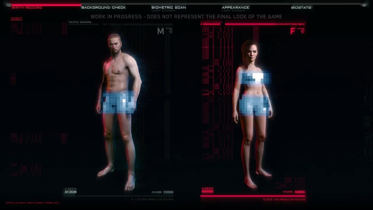 Customizable Genitals And What They Tell Us About Cyberpunk 2077