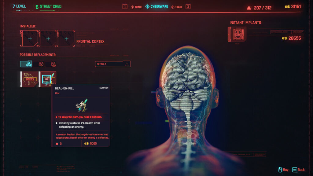 Cyberpunk 2077 Character Cyberware Implants Guide EIP Gaming   Cyberpunk 2077 Cyberware Implants Guide Frontal Cortex 1024x576 