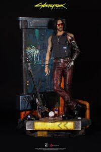 Cyberpunk 2077 Figurine Johnny Silverhand Smoking