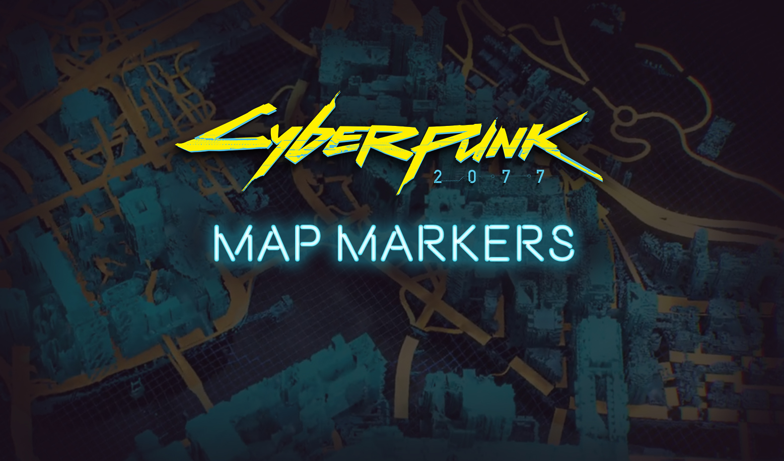 Cyberpunk 2077 Map Markers