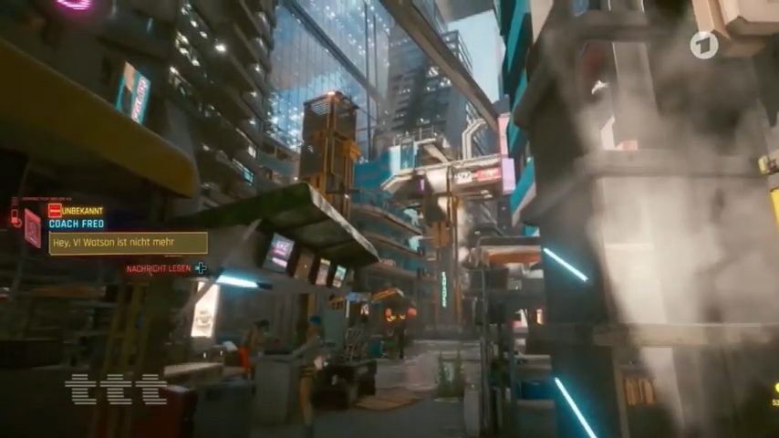 Cyberpunk 2077 New Gameplay Footage From Germany verticality in night city