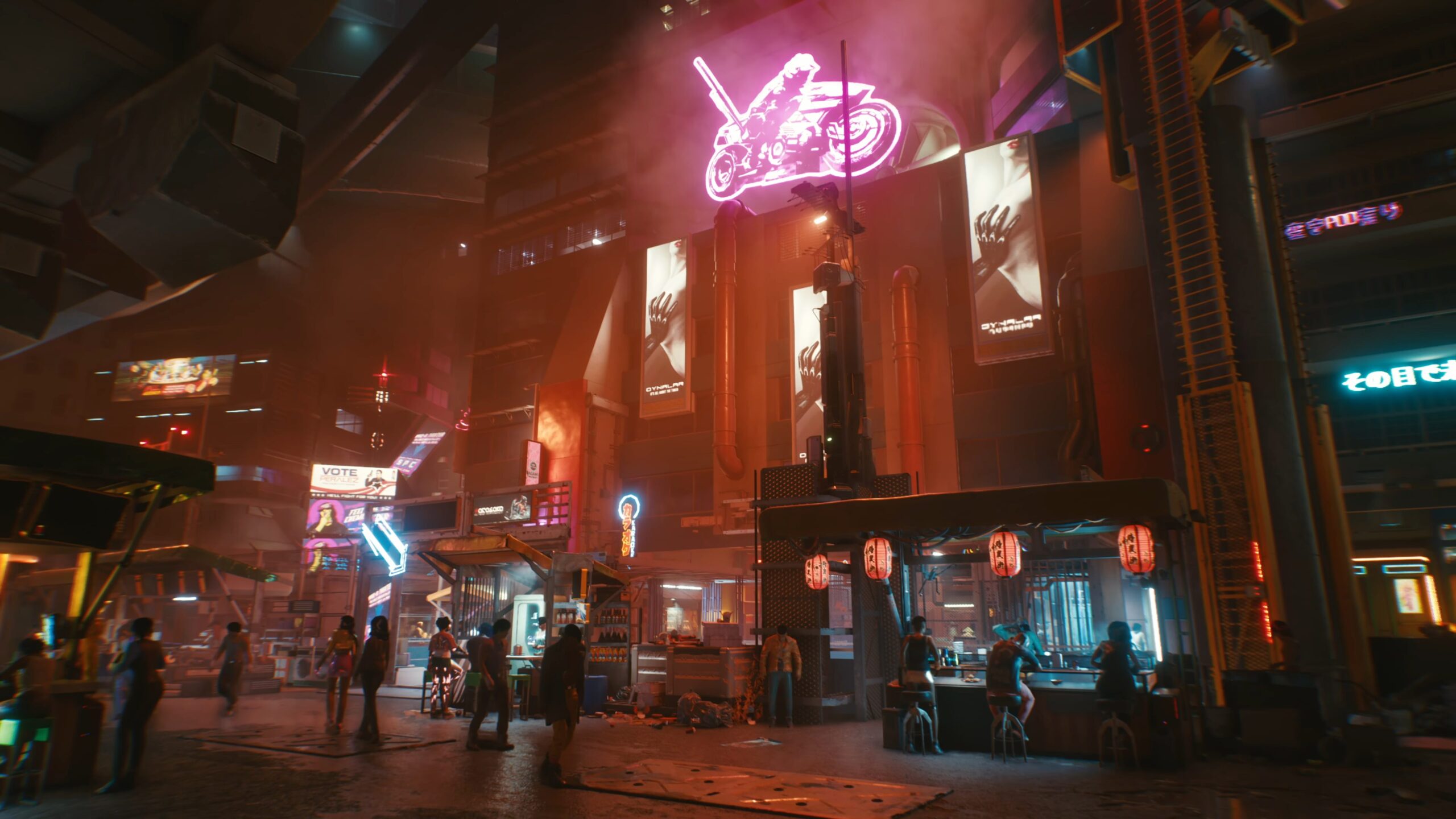Cyberpunk 2077 — Night City Travel Exploration