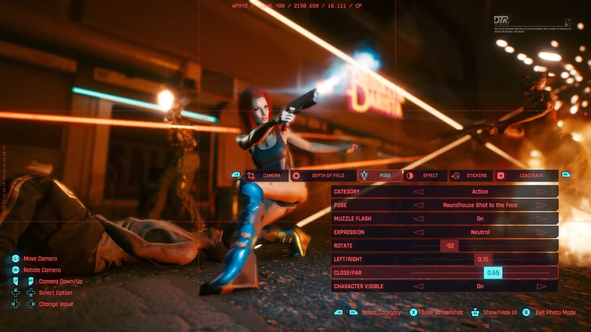 Cyberpunk 2077 — Photo Mode Trailer photo mode options settings
