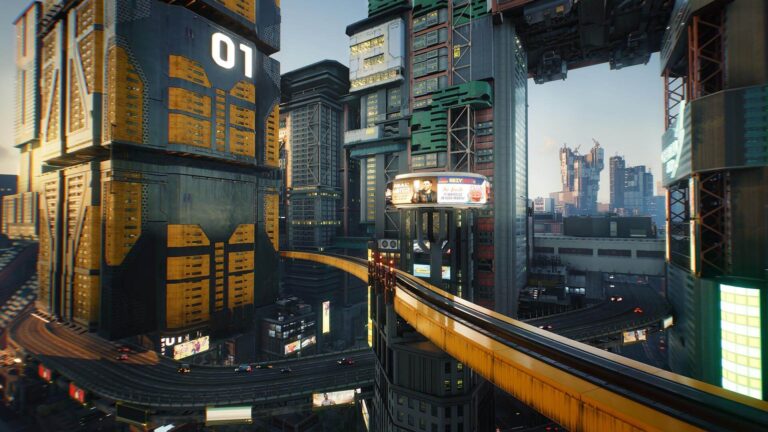Cyberpunk 2077 Travel Transportation in Night City