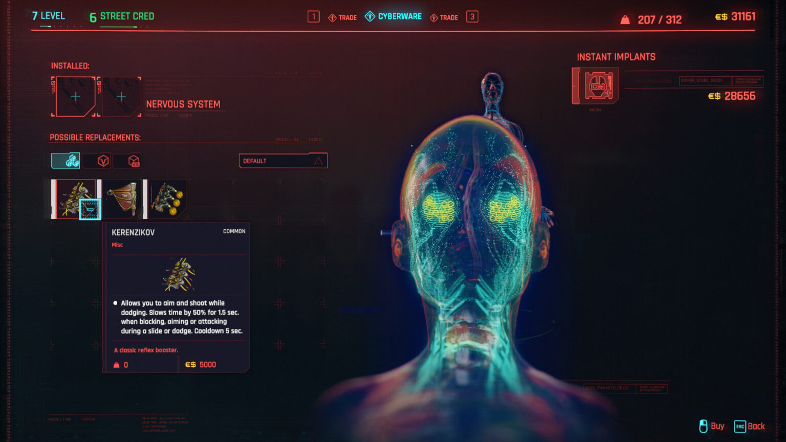 Cyberpunk 2077 Character Cyberware Implants Guide - EIP Gaming