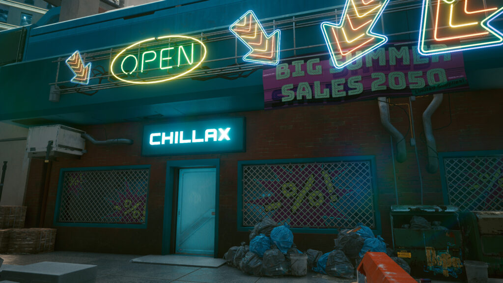 Fake Vendor Night City Cyberpunk That Could Have Been 4