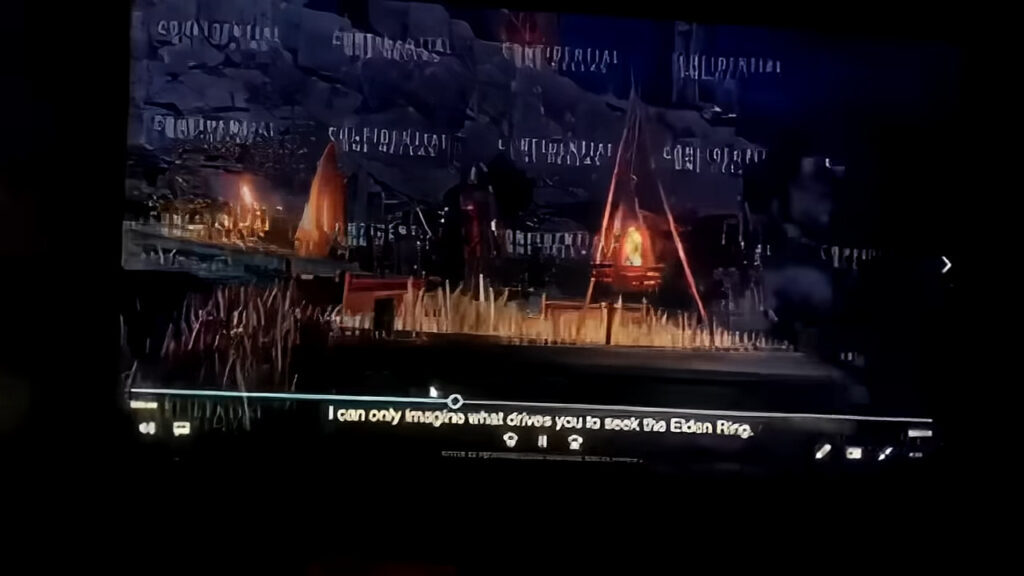 leak new elden ring trailer reveals mounted combat crazy outfits bonfire spotted