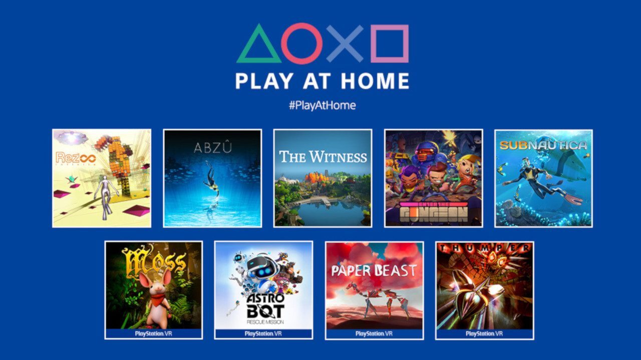 sony's play at home 10 free downloadable games this spring 2021