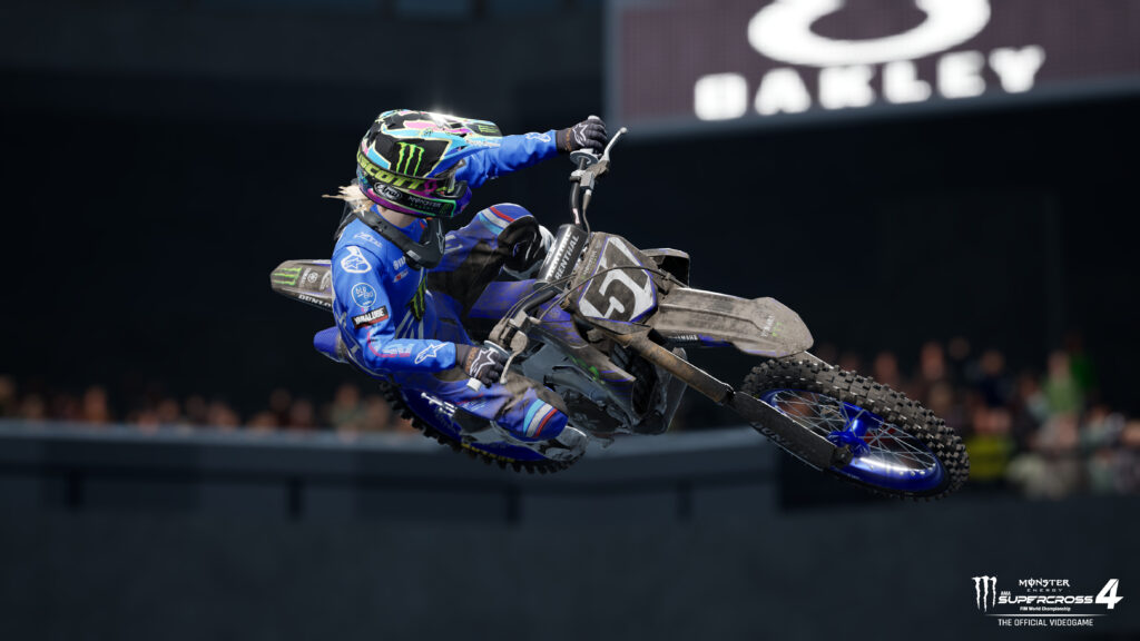 Supercross 4 Motorcyclist In Air