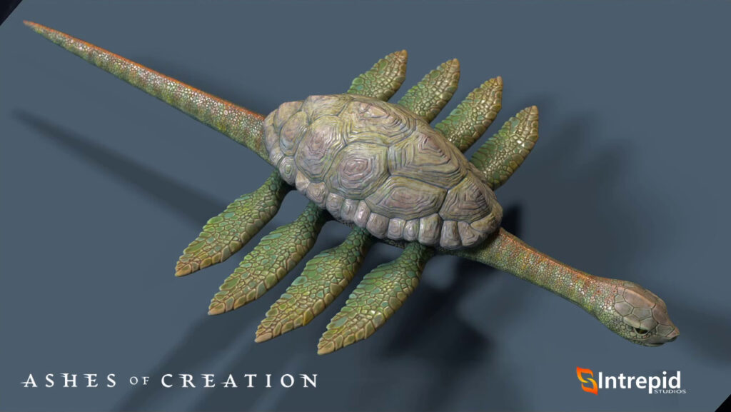 ashes of creation mounts aquatic mount tidesnapper