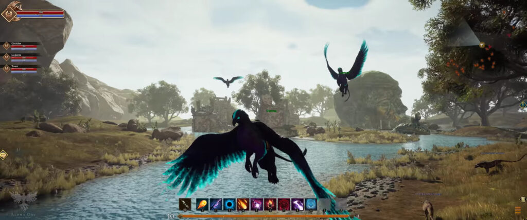 ashes of creation mounts royal mount nighthunter gryphon
