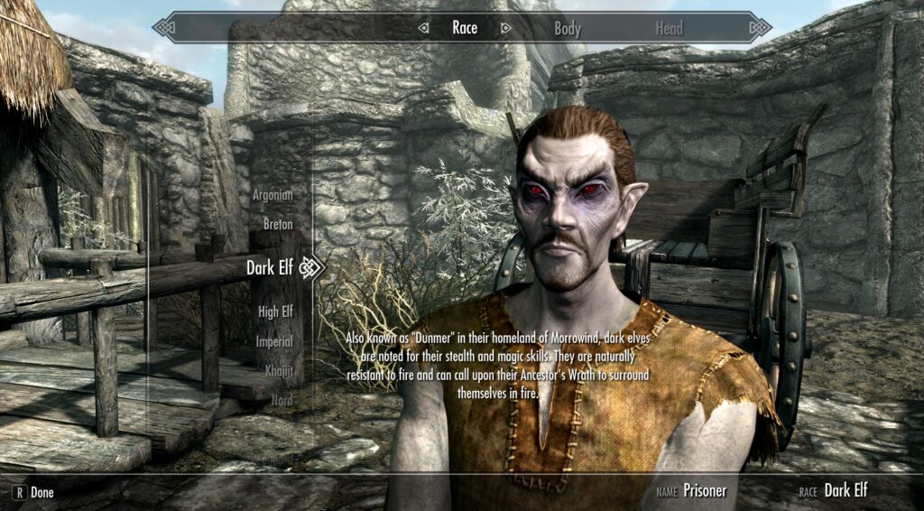 skyrim se dunmer