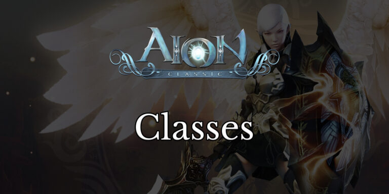 aion classic classes primary and secondary