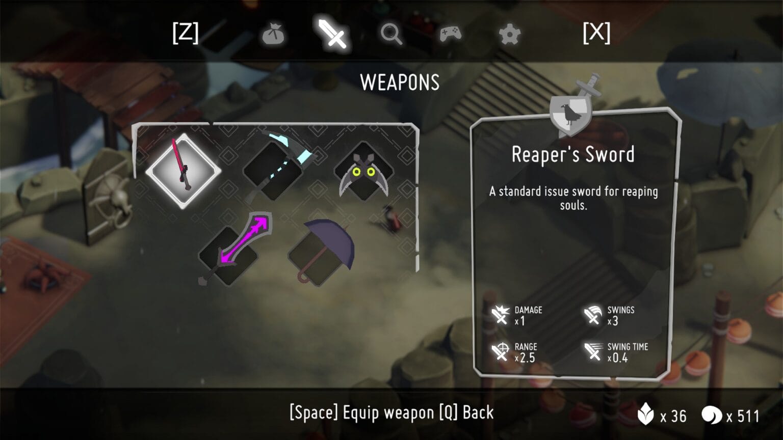 deaths door weapons guide featured image