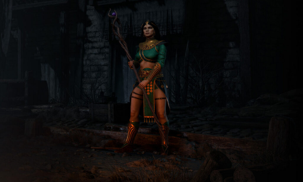 diablo 2 optional changes sorceress new look