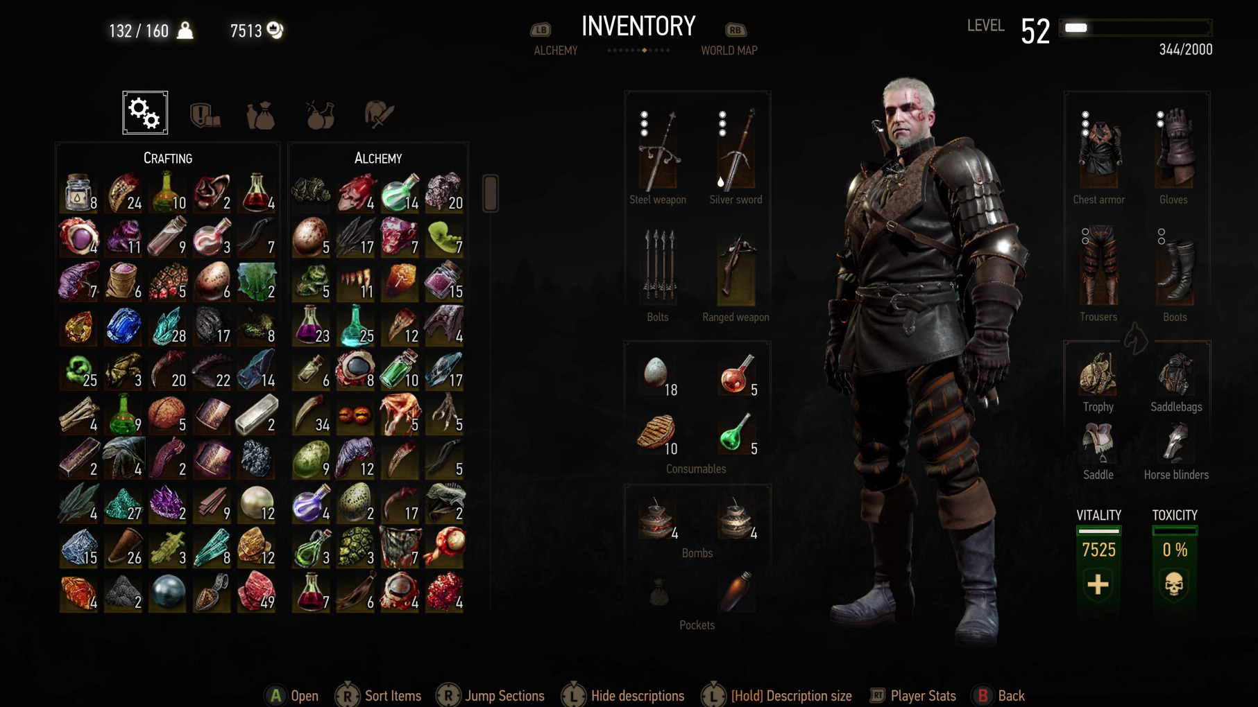 Geralt Witcher 3 Component Guide