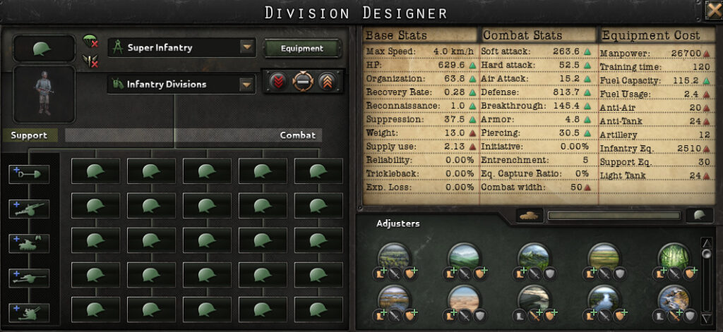 A preview of the image designer in Hearts of Iron IV.