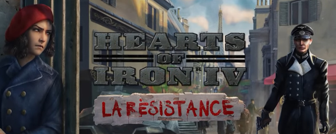 The La RÃ©sistance DLC in Hearts of Iron IV.