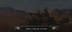 World Tension Graphic in Hearts of Iron IV