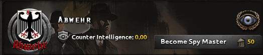 The title of the German Intelligence Agency in Hearts of Iron IV.