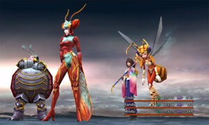 01 yuna with magus sisters ffx hd