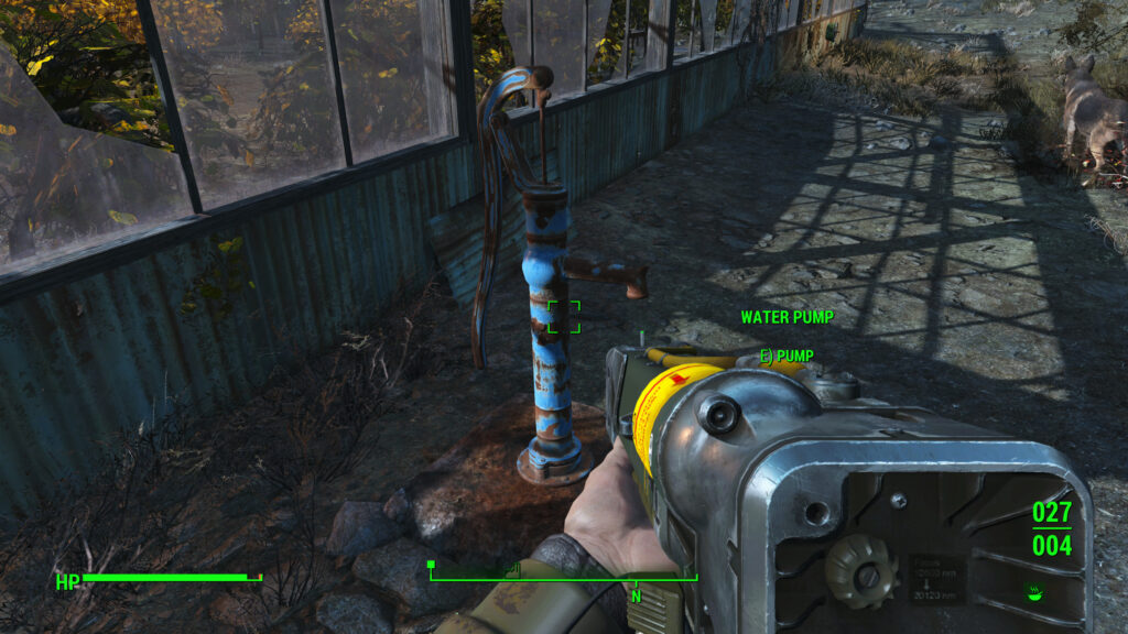 fallout 4 settlement food and water water pump