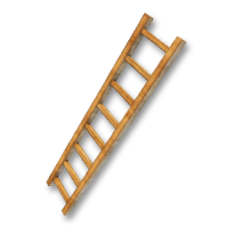 item interior wood ladder