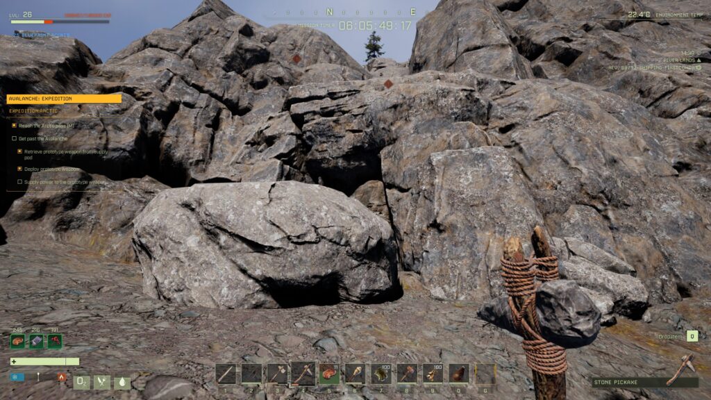 hidden cave avalance mission icarus