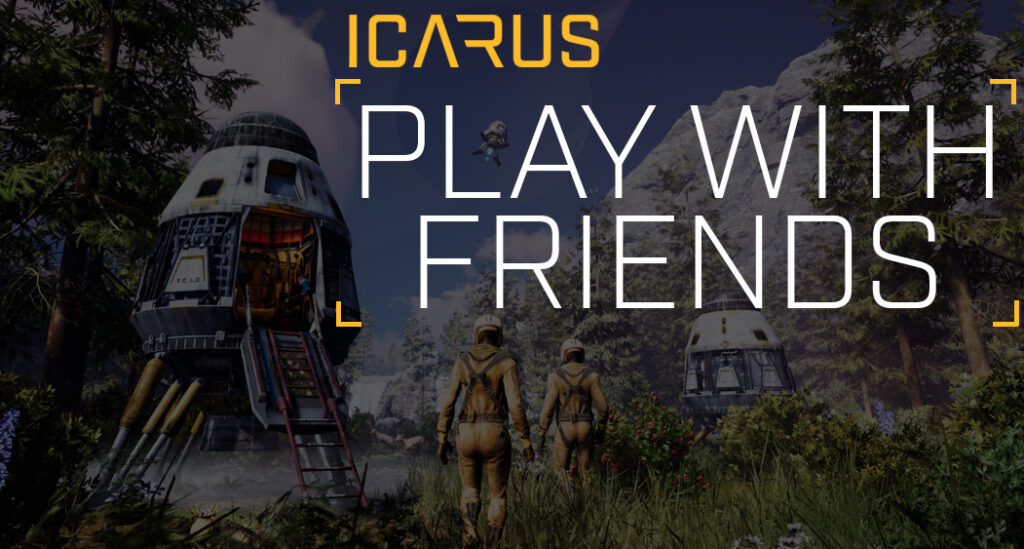 how to play with friends icarus guide featured image