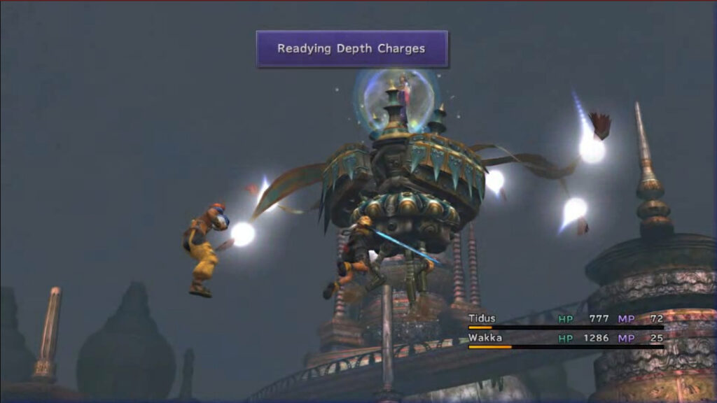final fantasy x extractor fight