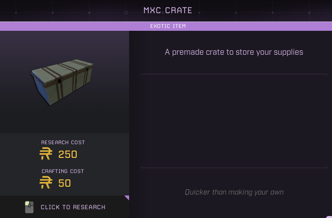 icarus mxc crate