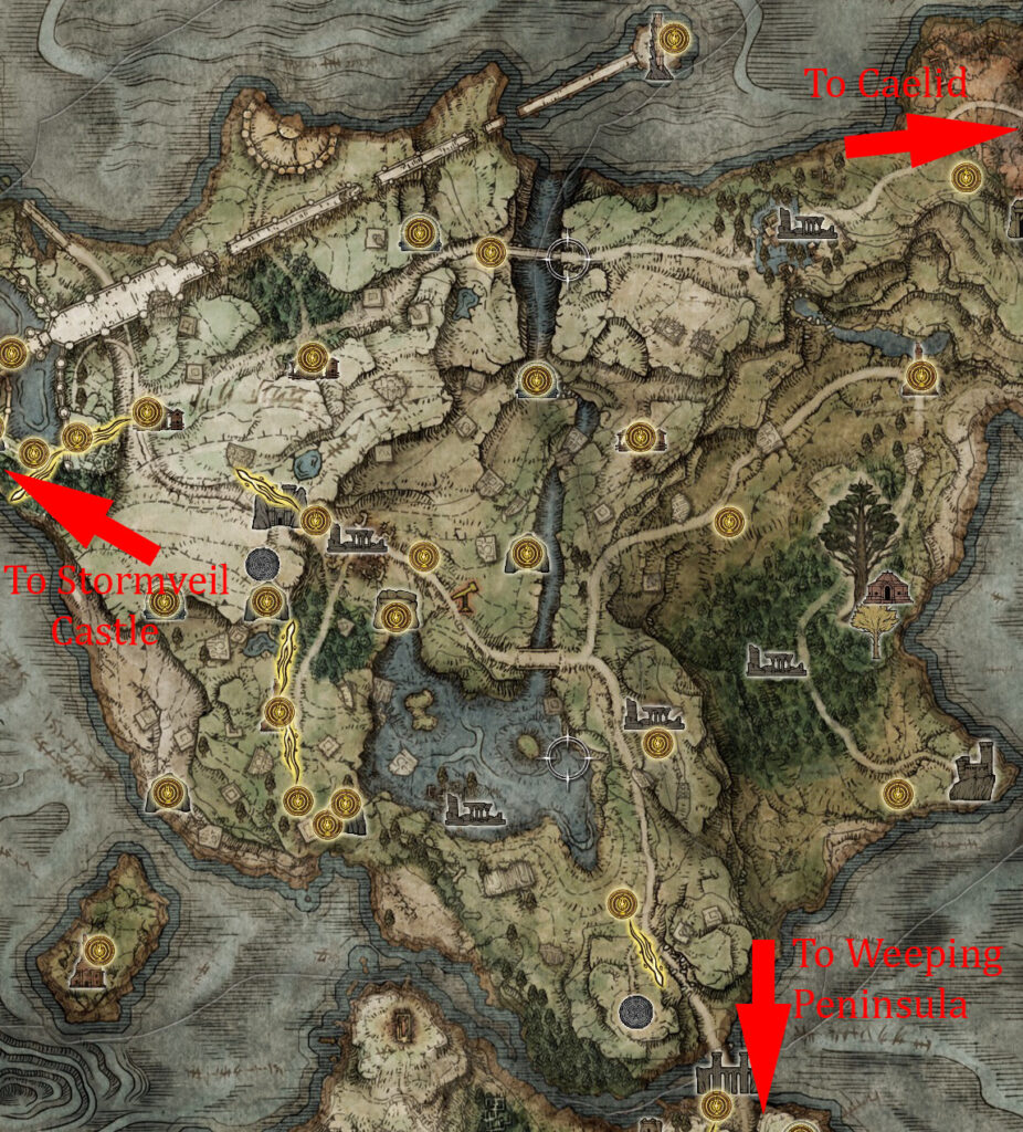 complete area map limgrave elden ring