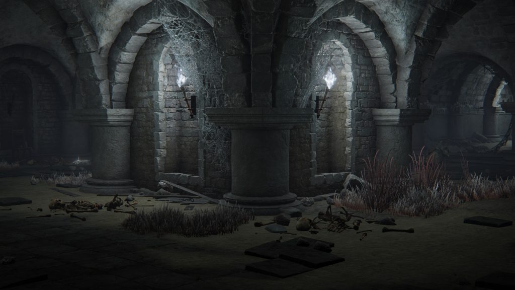 dungeon hallways caelid minor erdtree catacombs elden ring