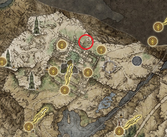 frozen armament map location elden ring