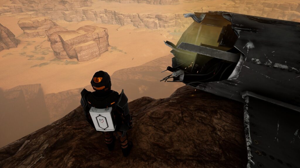 icarus mission walkthrough field test recovery crash site delta sol tempts to jump dont
