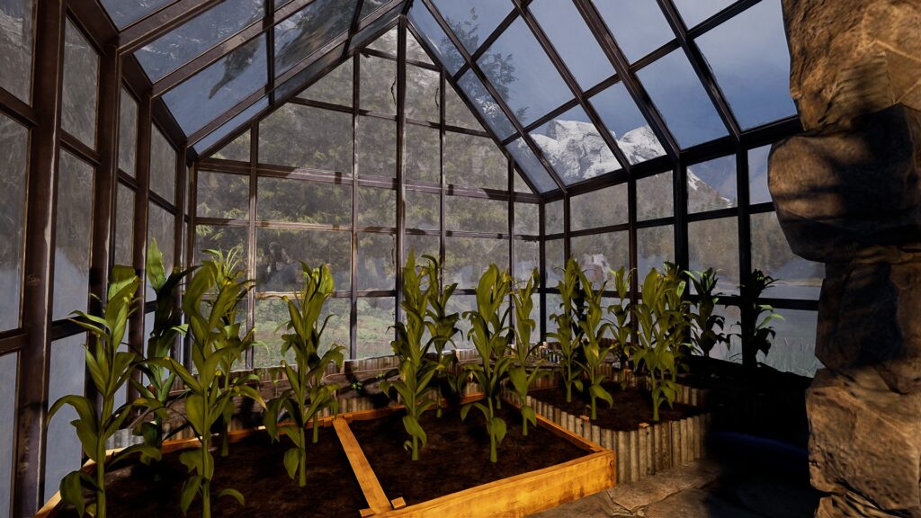 icarus mission walkthrough stockpile hydroponics full scale greenhouse interior