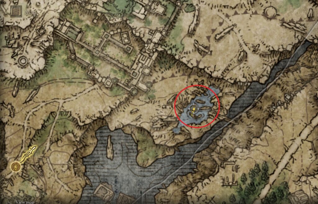 location of ash of war hoarfrost stomp 1