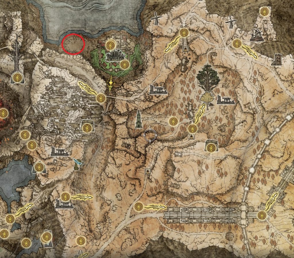 location of giant and castellan shaded castle elden ring