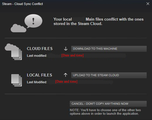 steam files cloud elden ring issue image