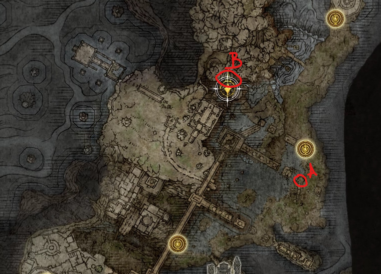 dragon halberd map location elden ring